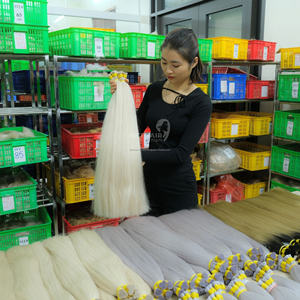 La meilleure qualité vendeur en gros de cheveux vierges cheveux vierges vietnamiens naturels doux et soyeux raides extensions de cheveux sans silicone - Product Image 5