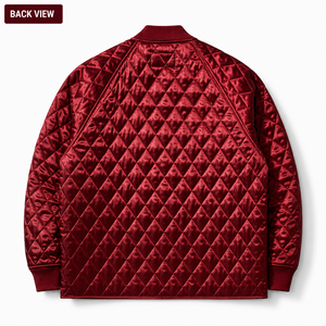 Custom Mens Stand Hooded <b>Waterproof</b> Quilted Padded Jacket Lightweight Insulated Diamond Quilt Bomber OEM ODM Private Label - Product Image 2