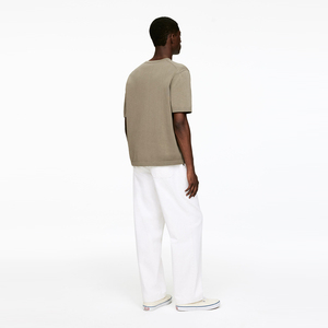 Proveedor de Ropa al por Mayor, Camisetas Extra Grandes Personalizadas de Mezcla de Algodón de 240 g/m², Camisetas con Estampado de Cera Lavadas para Hombre y Mujer - Product Image 3