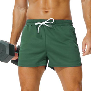 Running Shorts Men's Fitness Gym Training Sports Shorts Quick Dry Workout Gym Sports Joggers Double <b>Layer</b> Summer Shorts For Men - Product Image 1