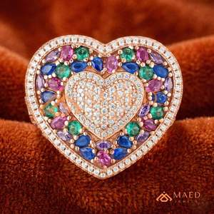 Best Quality Moissanite Diamond Ring with Brilliant Shine and Long Lasting Finish for Wedding Available For Sale - Product Image 4