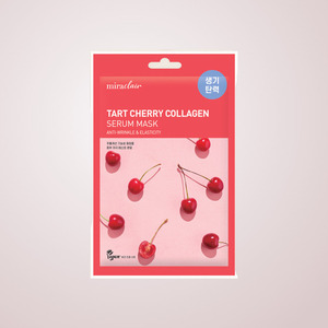 Masque au collagène Miracleare - Masque sérum au collagène à la cerise acidulée 23ml - Product Image 1