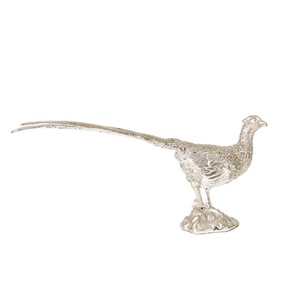 Escultura Metálica de Alta Calidad Chapada en Oro con Diseño Artístico de Animales Impresos Digitalmente para Interiores de Oficina, Decoración Moderna, Zahid Exports - Product Image 1