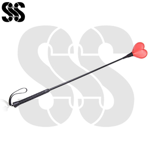 Nouvelle fougue d'équitation en fibre de verre/PVC avec poignée en cuir/PU, pointe souple et résistante pour le contrôle et l'entraînement, durable pour l'équitation - Product Image 3