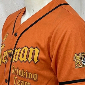 เสื้อเบสบอลแบบกำหนดเอง พิมพ์ลายแบบซับลิเมชั่น แห้งเร็ว ระบายอากาศได้ดี โพลีเอสเตอร์ ชุดทีม ขายส่ง ผู้จำหน่ายชุดกีฬา - Product Image 4