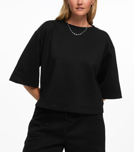 Women's Summer 2-Piece Breathable 100% Cotton Fleece Sports Casual <b>Set</b> with Lace Decoration Custom Logo & Silk Screen Printing - Product Image 6
