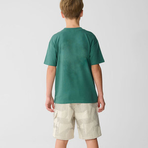 เสื้อยืดเด็กผ้าฝ้ายแท้ 100% สำหรับฤดูร้อน สไตล์ลำลอง แขนสั้น สำหรับเด็กผู้ชาย จากผู้ผลิตชั้นนำ - Product Image 2