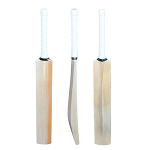 Bate de críquet Pro Strike Edition Premium de madera de sauce inglés para golpear con potencia, duradero, ligero, para entrenamiento y partidos. - Product Image 1