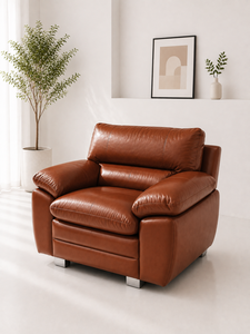 Sofá Esmeralda de Lujo 321 CHICAGO, Conjunto de Sofás de 321 Plazas, Muebles Modernos para Sala de Estar, Apartamento, Hotel, Uso Personalizado, Cuero PU Premium - Product Image 4