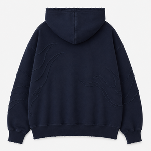 Sweat à capuche zippé décontracté pour homme, hiver, respirant, séchage rapide, écologique, en molleton de coton doux, durable, avec logo brodé - Product Image 3