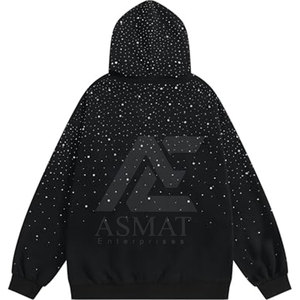 Sweat-shirts à strass pour hommes, design personnalisé, vêtements d'hiver, sweat-shirts à strass pour hommes, utilisation en extérieur - Product Image 6