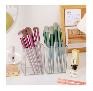 Porte-stylos et crayons en acrylique de style moderne, très vendu, pour le rangement des pinceaux, stylos et gloss à lèvres. - Product Image 3