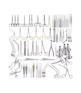 Ensemble d'instruments de tympanoplastie de 101 pièces, acier inoxydable de qualité supérieure, micro-chirurgie auriculaire, ORL, réutilisable, kit chirurgical médical CE ISO - Product Image 2