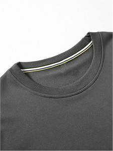 Sudaderas de Cuello Redondo para Hombre, Bordadas, 100% Algodón, Estilo Vintage, Holgadas, de Manga Larga para Invierno - Product Image 4