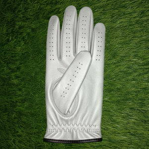 Gants de golf en cuir de chèvre rose premium, respirants, à enfiler, avec logo personnalisé, pour main gauche ou droite, unisexe, gants de sport professionnels - Product Image 5