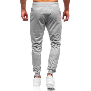Pantalones de trabajo de cintura alta para hombre, pantalones rectos para otoño, pantalones deportivos para hombre, hechos en Pakistán. - Product Image 3