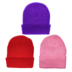 White Rib Knit Beanie Hat <b>Winter</b> <b>Cap</b> Unisex Soft Warm Stretch Plain Skull <b>Cap</b> Custom Logo OEM Supplier - Product Image 1