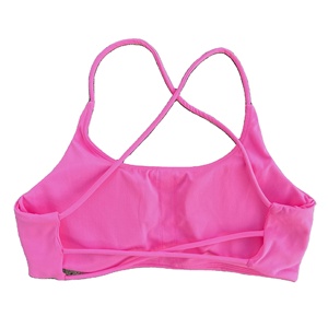 I-Word เสื้อชั้นในออกกำลังกายสำหรับผู้หญิง, บราไร้แขนสำหรับใส่เล่นกีฬาเสริมความงามในฤดูร้อน - Product Image 6