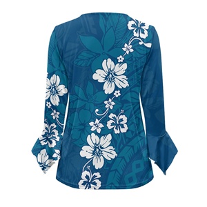 Camisas de Moda con Estampado Tropical para Mujer, Elegantes y Casuales, de Manga Larga, para Otoño, Modernas, para el Trabajo y la Oficina - Product Image 4