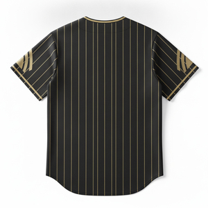 Proveedor de Uniformes Deportivos Personalizados OEM, Uniforme de Béisbol con Cierre de Botones, Malla Transpirable a Rayas, Uniforme de Entrenamiento para Equipos - Product Image 3