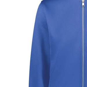 Chaqueta Universitaria Azul Rey Premium ZPB para Mujer |   Chaqueta Bomber Personalizada con Bordado de Letras de Hermandad |   Chaqueta Universitaria de Lana Cortavientos - Product Image 3