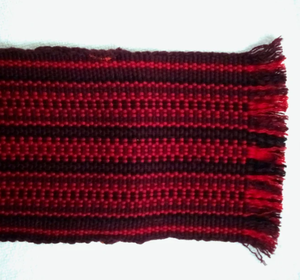 Cinturón Tejido Multicolor de 4 Pulgadas de Ancho – Cinturón Hecho a Mano para Disfraces y Moda - Product Image 5