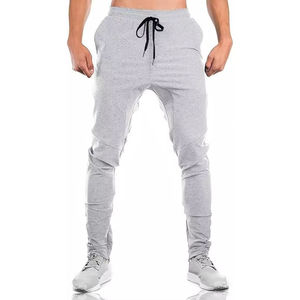 Pantalones Deportivos Casuales de Invierno, Lisos, Teñidos, de Poliéster y Algodón, con Cordón Elástico, Modernos - Product Image 4