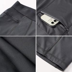 Pantalones Cortos de Compresión de Lana de Secado Rápido para Hombre, Personalizados al por Mayor, de Alto Rendimiento, Deportivos, Sólidos, Ecológicos, Transpirables, para Yoga - Product Image 6