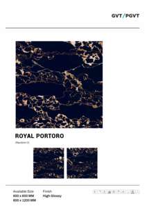 Carreaux de porcelaine haute brillance de luxe, format 600x600, grand format, pour sols et murs, usage intérieur haut de gamme - Product Image 2