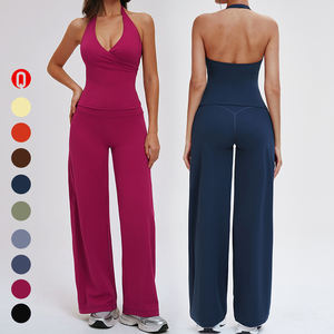 Conjunto Deportivo de 3 Piezas para Mujer, de Secado Rápido, Transpirable, con Leggings de Manga Larga, Chaqueta de Compresión y Sujetador Deportivo para Yoga, Gimnasio y Entrenamiento - Product Image 3