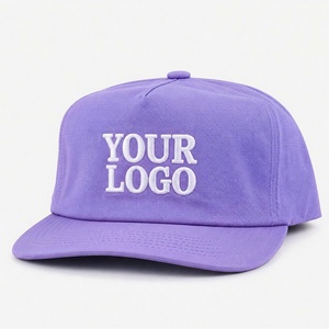 Casquette de baseball streetwear à 5 panneaux avec logo personnalisé, non structurée, profil haut, coupe carrée, style décontracté et tendance - Product Image 5