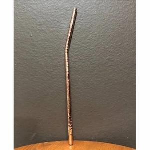 Wholesale <b>Reusable</b> Copper <b>Straw</b> Metal Drinking <b>Straw</b> Set Eco Friendly Stainless Steel Alternative Bent <b>Straw</b> for Bar Party <b>Straw</b> - Product Image 2