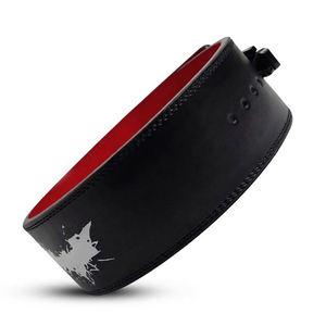 Ceinture de musculation en cuir de vachette respirante, personnalisable, confortable, avec levier, protection professionnelle pour l'entraînement physique - Product Image 4
