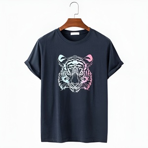 Camiseta de Algodón para Hombre, Suave y Transpirable, con Logotipo Personalizado, Camiseta Lisa de Algodón para Hombre, Camisetas de Algodón Transpirables para Hombre, Venta al Por Mayor OEM - Product Image 2
