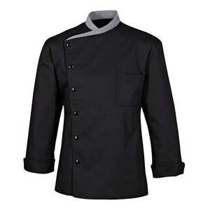 Conjunto de Uniforme de Chef 100% Algodón, Camisa y Pantalón de Manga Larga, Ropa de Cocina para Restaurante, Hotel, Fabricante Mayorista - Product Image 6