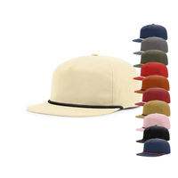 Services OEM, conception personnalisée du logo, casquette classique à 5 panneaux, non structurée, respirante, imperméable, tissu peigné, sports de plein air
