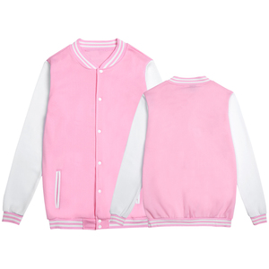 Veste de baseball streetwear pour homme, sans marque, coupe oversize, style varsity bomber, décontractée, inspirée de la mode hip-hop - Product Image 2