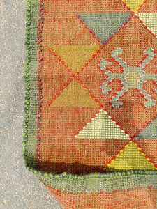 Tribal Southwestern <b>Runner</b> <b>Rug</b> Handmade Wool Jute Kilim Boho Farmhouse <b>Hallway</b> Entryway Rustic Corridor Floor Carpet Decor - Product Image 5
