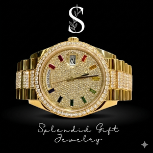 High End Diamond <b>Watch</b> <b>for</b> Daily Wear Durability Style and Timeless Moissanite <b>Watch</b> Available At Reasonable Price - Product Image 1