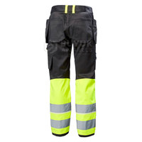 Pantalon de travail robuste pour les artisans, les mécaniciens et les ouvriers du bâtiment, multi-poches, respirant, renforcé, pour l'extérieur