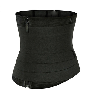 Women's Comfortable Zipper Crotch High Waist Shorts Shapewear Breathable <b>Tummy</b> <b>Control</b> Shaper-Light Level - Product Image 1