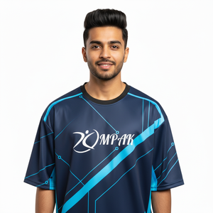 T-shirt oversize streetwear à sublimation pour homme – Coupe décontractée et tendance - Product Image 1