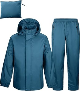 Chaqueta de Invierno Acolchada con Capucha para Hombre, de Alta Calidad, Resistente al Viento, con Cuello Alto, Transpirable, Teñida y Recubierta, 100% Poliéster/Algodón - Product Image 1