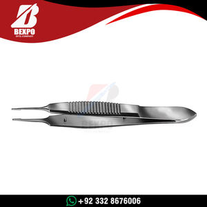 Pinzas de Sutura Castroviejo Premium de Acero Inoxidable, Herramienta de Agarre de Tejido Microscópico para Cirugía Oftálmica, Instrumentos Quirúrgicos con Certificación CE e ISO - Product Image 2