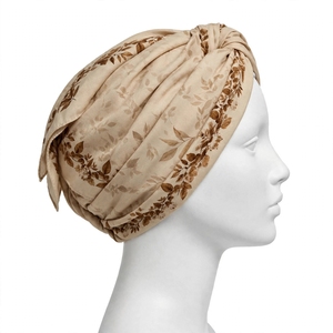 Pañuelo de Seda Beige Elegante para Mujer, Diseño de Hojas, Chal Cuadrado con Estampado Digital, Regalo para Actividades al Aire Libre, Pañuelo Suave para la Cabeza, Accesorio de Moda - Product Image 5