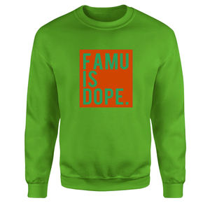 Sweat-shirt personnalisé avec logo brodé pas cher, impression unie, unisexe, en coton, col rond, pour les fraternités, hommes et femmes - Product Image 2