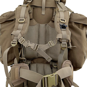 Coyote Brown Hunting Backpacks Waterproof <b>Canvas</b> <b>Large</b> Heavy Duty Gear Multiple Compartments Outdoor Travel Camping Hiking <b>Bags</b> - Product Image 2