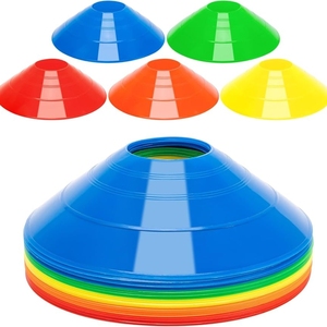 Conos de Entrenamiento de Fútbol Americano para Clubes Deportivos, Juego de Plástico Flexible Multicolor, Conos de Entrenamiento de Fútbol Más Vendidos - Product Image 1