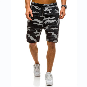 Shorts cargo camouflage personnalisés pour hommes, légers, imperméables, motif camouflage, shorts cargo amples - Product Image 4