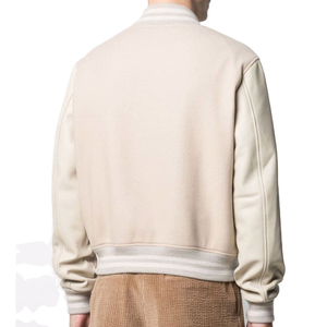 OEM Unisex Stylish Varsity <b>Jacket</b> For High Quality Canvas Stand Collar Custom Logo Latest Fashionable Design Varisty <b>Jacket</b> - Product Image 6